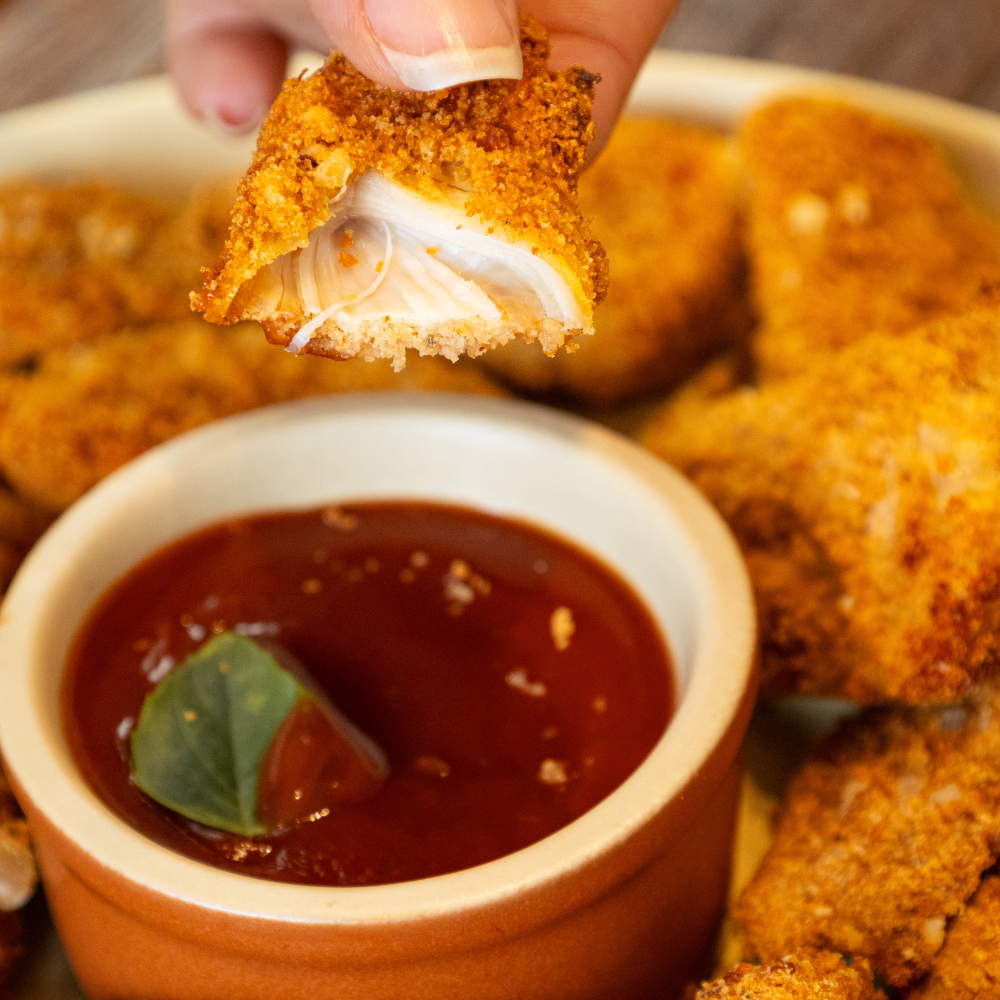 ISCA DE FRANGO EMPANADO ASSADO 250G