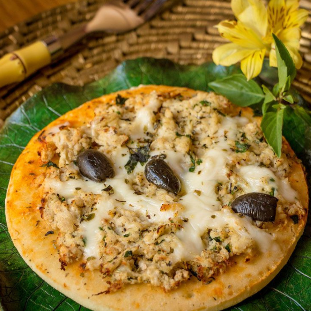 PIZZA DE FRANGO COM REQUEIJÃO 180G