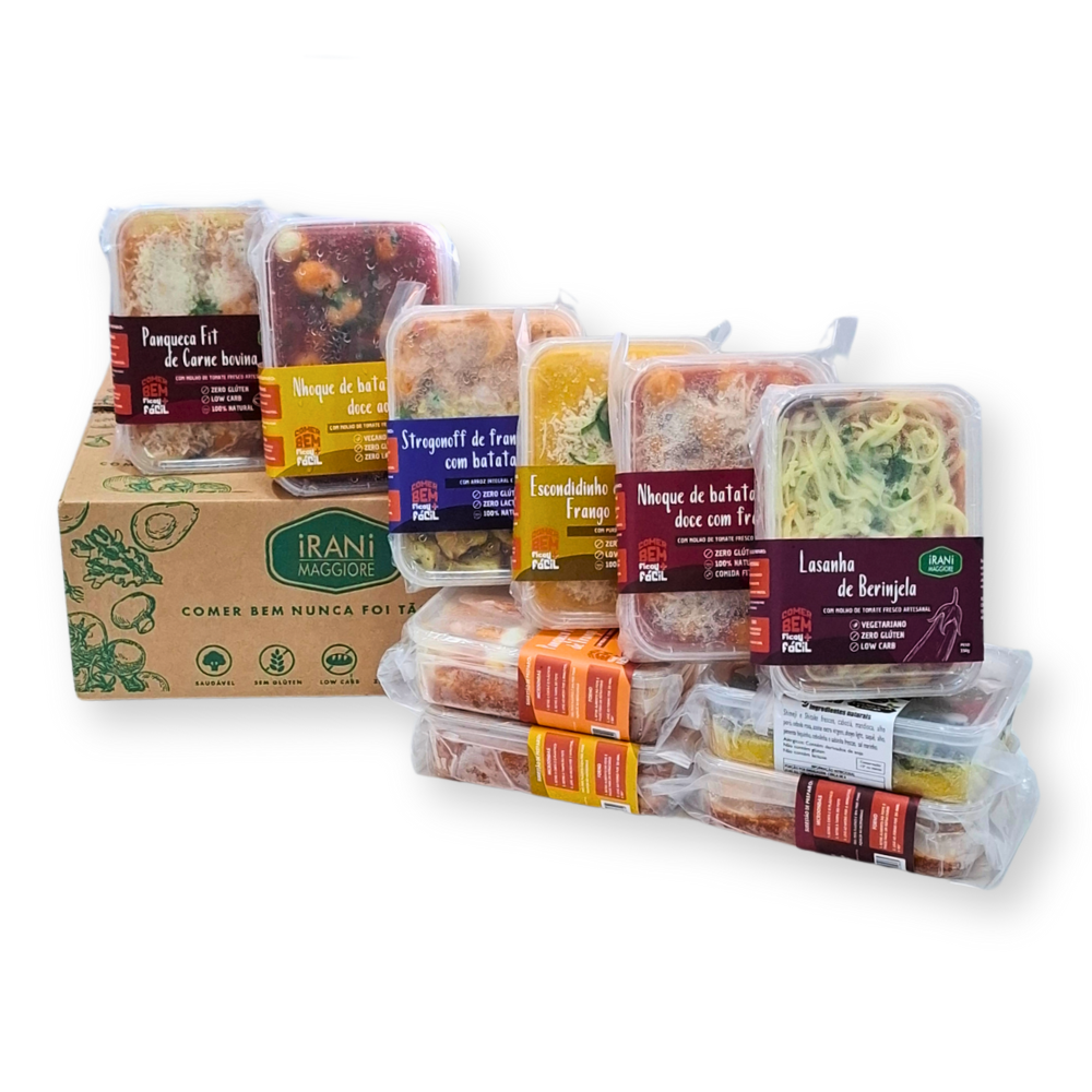 KIT 10 MARMITAS SAUDÁVEIS